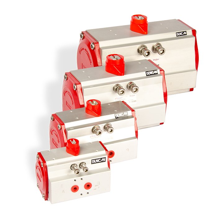 Rack and Pinion Pneumatic Actuator